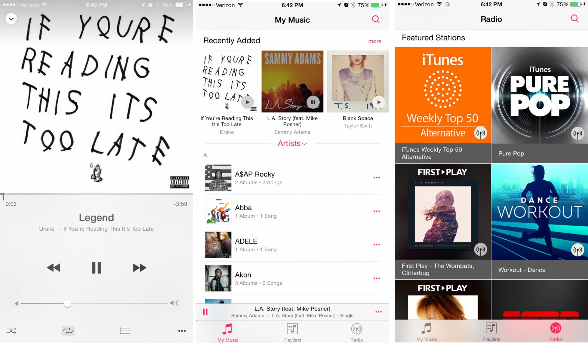 apple iOS 8.4 beta music app