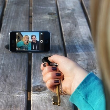 telecommande selfie localisateur clefs