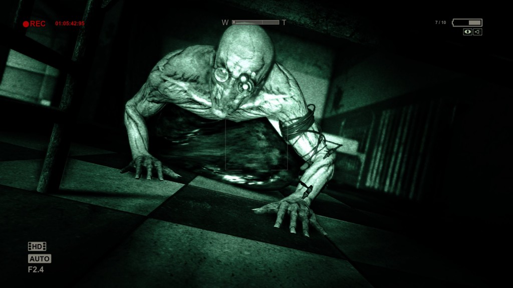 Outlast horror video game